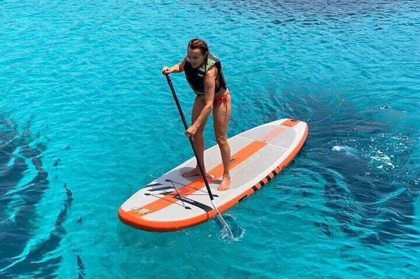 Heraklion: Dia Catamaran Tour, Lunch, Open Bar & Snorkeling