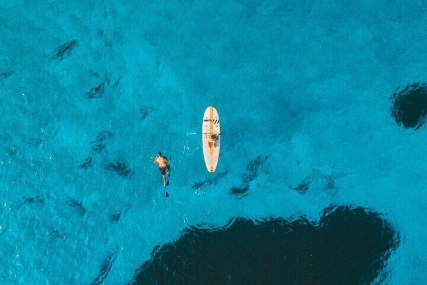 Heraklion: Dia Catamaran Tour, Lunch, Open Bar & Snorkeling