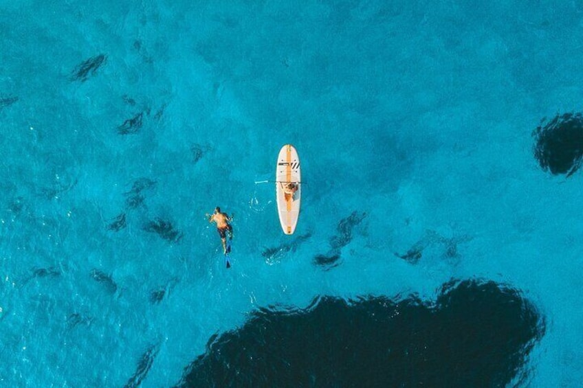 Heraklion: Dia Catamaran Tour, Lunch, Open Bar & Snorkeling