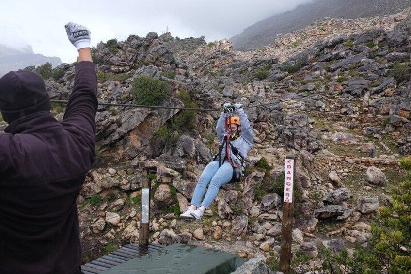 Private Tour : Zipline Mountain Adventure in Skurweberg Mountains