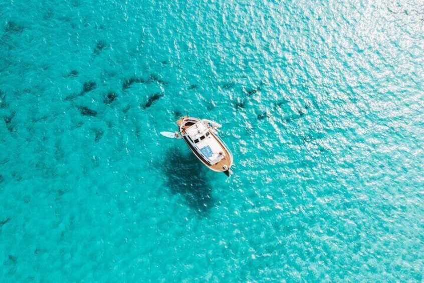 Half Day Boat Trip South of Menorca Marenostrum