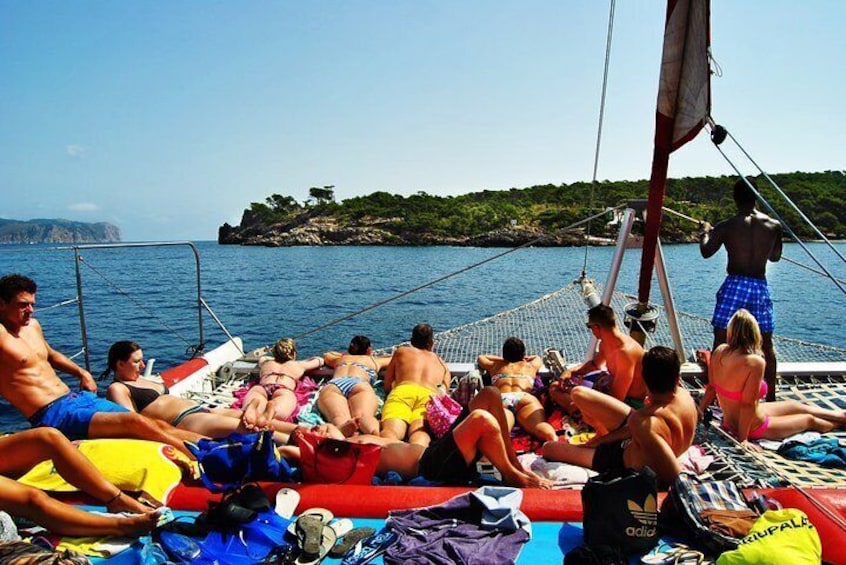 Mallorca Catamaran Tour in the Bay of Pollensa