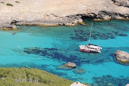 Mallorca Catamarantour in de baai van Pollensa