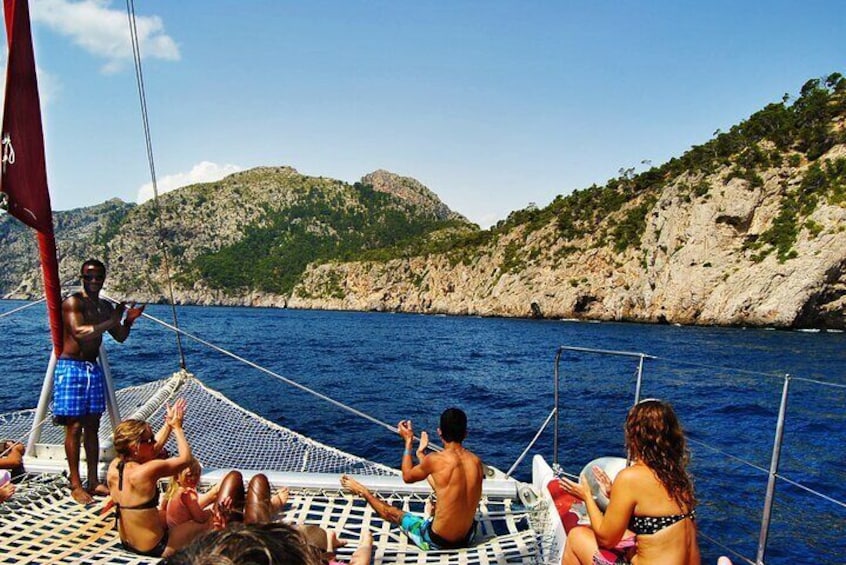 Mallorca Catamaran Tour in the Bay of Pollensa