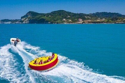 Le Crazy Sofa Tubing Ride - Corfou Sidari Watersports
