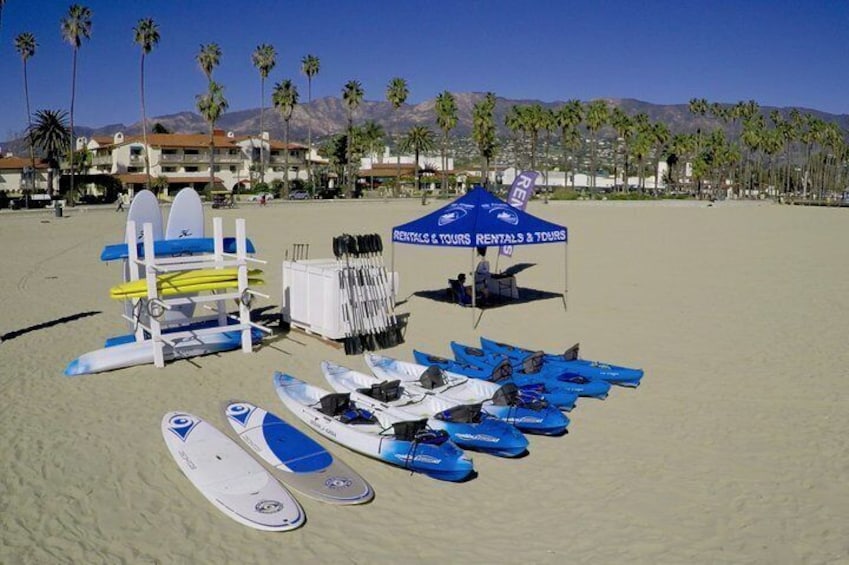 Kayak or Stand Up Paddle Board Rental