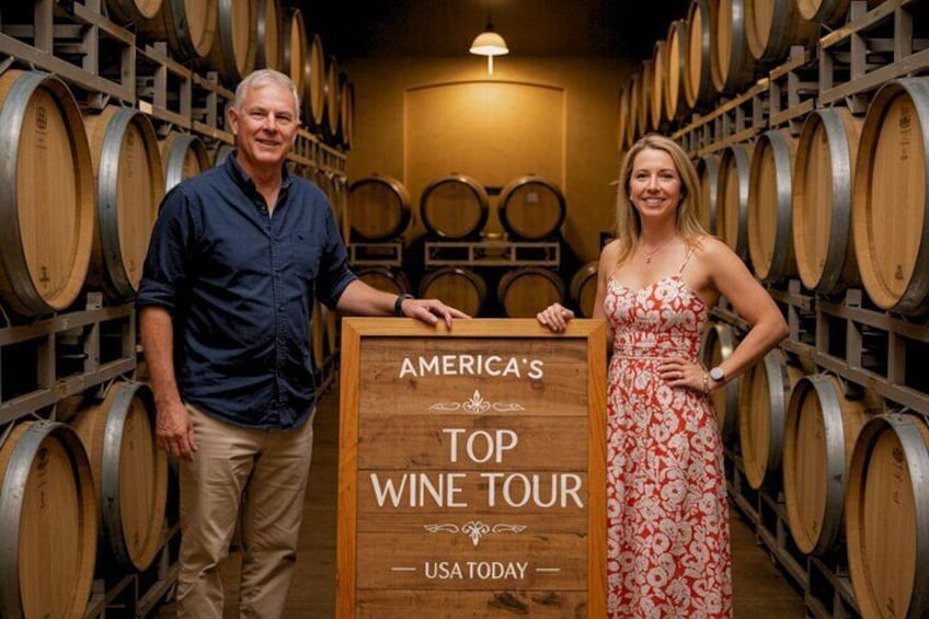 See wine country with Grapeline, the top-rated wine tour in America by USA Today.