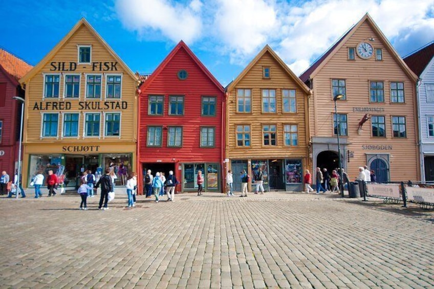Bryggen on UNESCO World Heritage List. 
Credit:- Sonia Arrepia