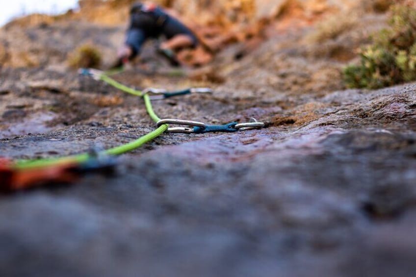Rock Climbing in Crete with a Guide at Heraklion