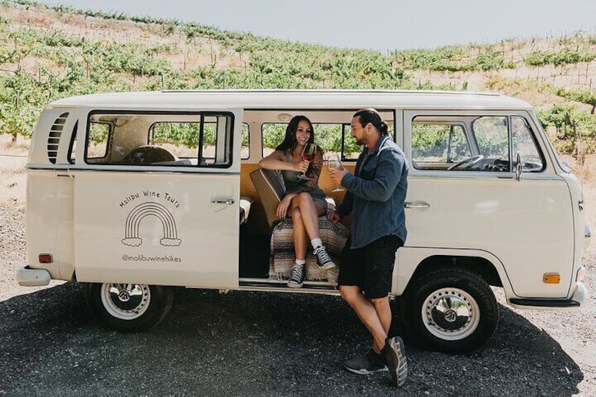 Malibu: Vintage VW Bus and Vineyard Tour