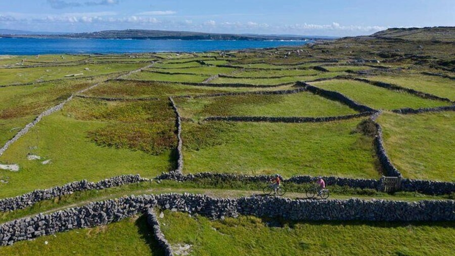 Electric biking on Inishmore island. Self-guided. Full day.