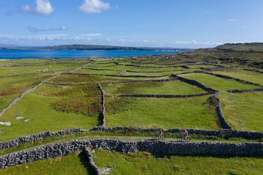 Electric biking on Inishmore island. Self-guided. Full day.