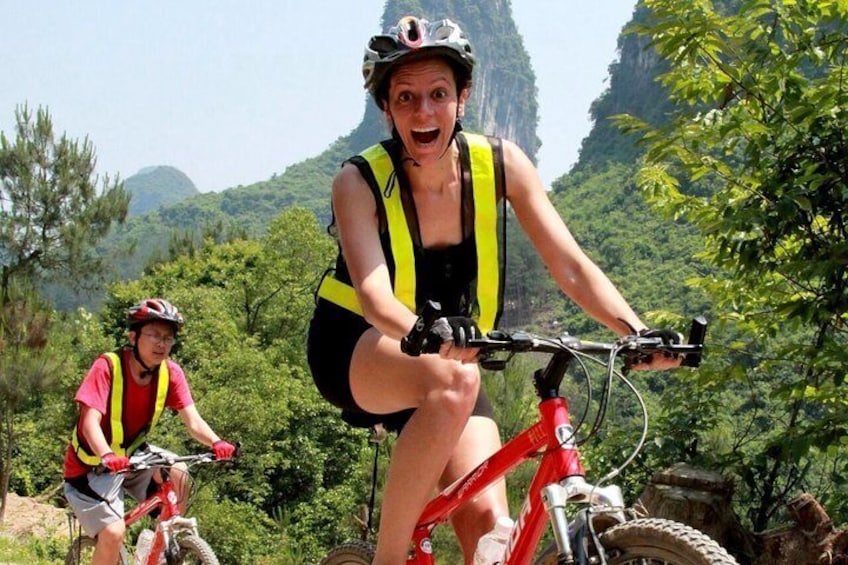 Full-Day Private Biking Activity in Yangshuo