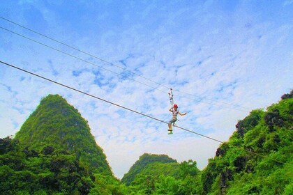Private Ziplining in Guangxi
