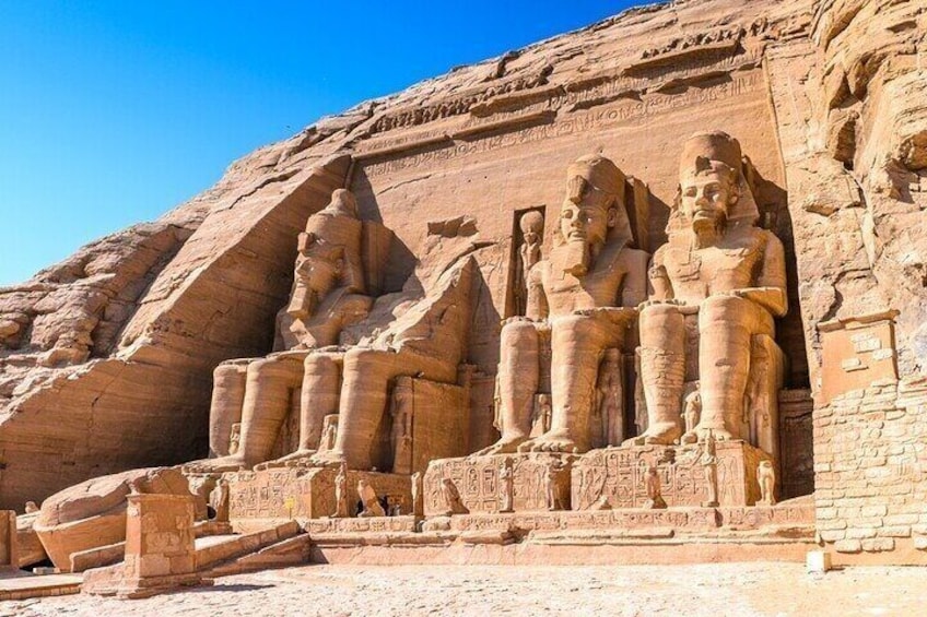 Full Day Tour to Abu Simbel Temples from Aswan