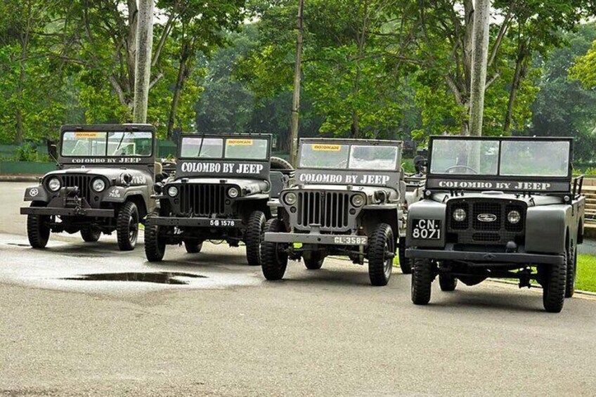 Colombo City Tour by War Jeep from Colombo Port