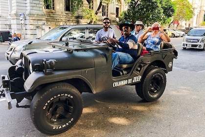 Colombo City Tour by War Jeep from Colombo Seaport