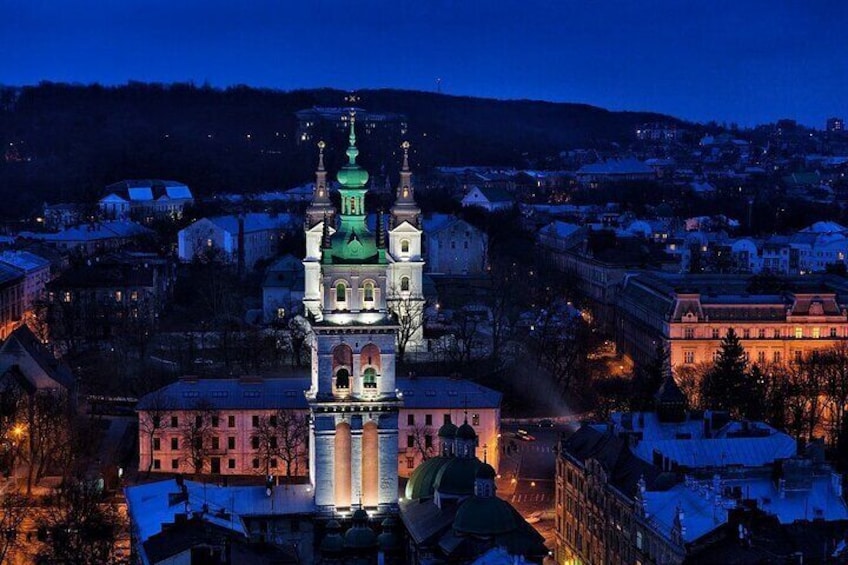 Lviv by Night Walking Tour