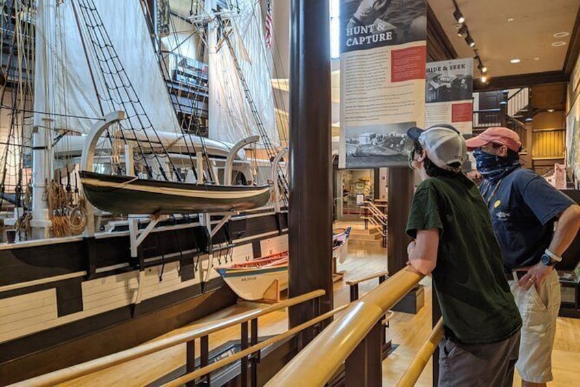 Show item 2 of 8. The incredible Lagoda - a half-scale model of a 19th century whaleship and the largest ship model in the world.