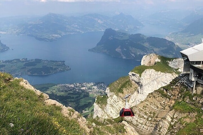 Mont Pilatus avec croisière privée sur le lac des Quatre-Cantons au départ ...