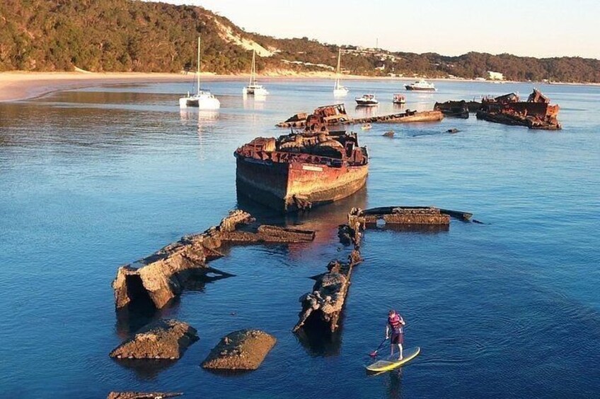 Adventure Moreton Island Wrecks Adventure Package