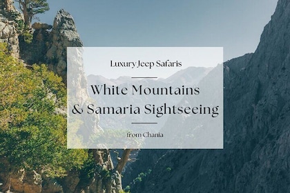 Chania Luxury Jeep Safaris: White Mountains & Samaria Sightseeing