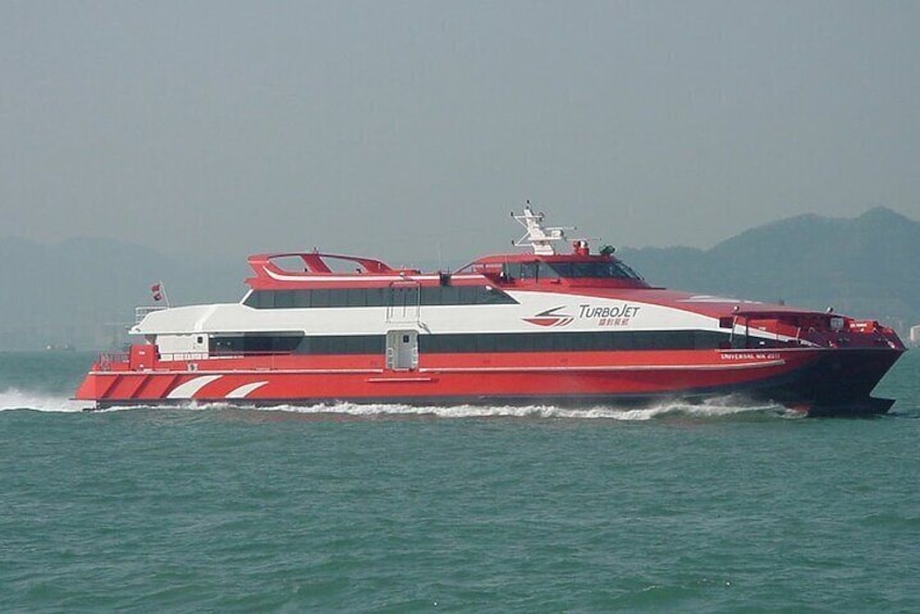Round Trip Turbojet Ferry Ticket Getaway