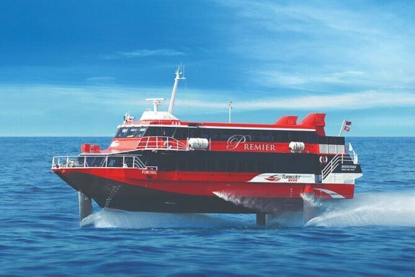 Round Trip Turbojet Ferry Ticket Getaway