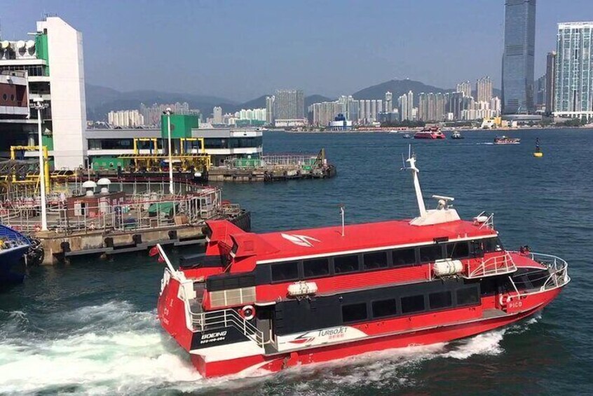 Round Trip Turbojet Ferry Ticket Getaway