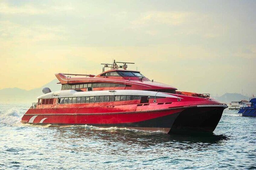 Round Trip Turbojet Ferry Ticket Getaway