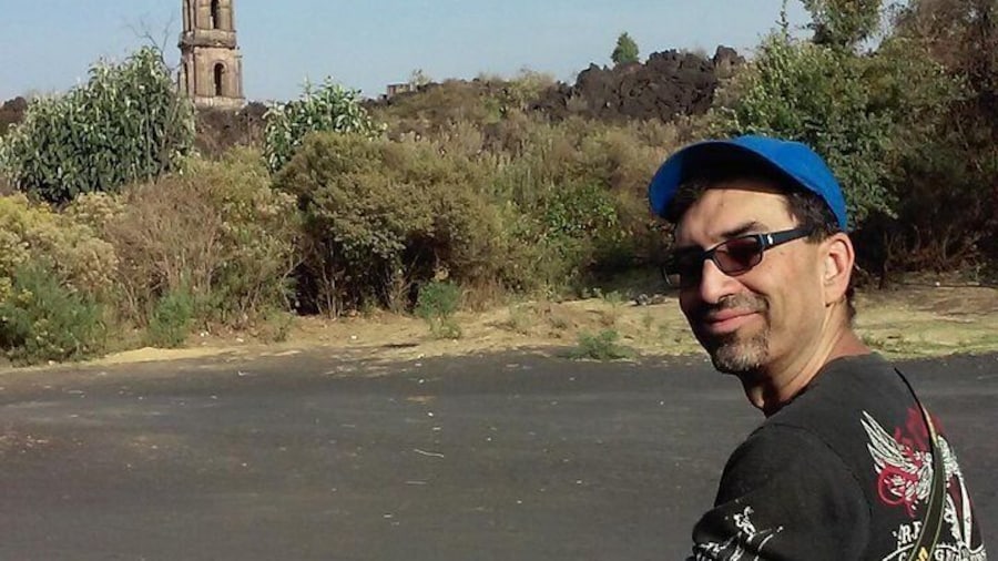 On the way to the ruins of church