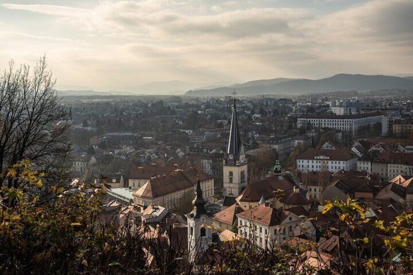 Architectural Walk of Ljubljana with a Local 