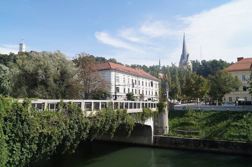 Architectural Walk of Ljubljana with a Local