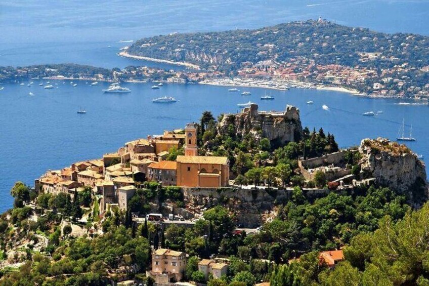 Private tour from cruises Free city port: EZE MONACO