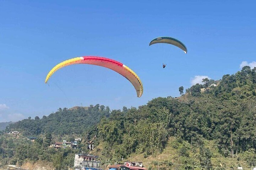 Paragliding in Pokhara