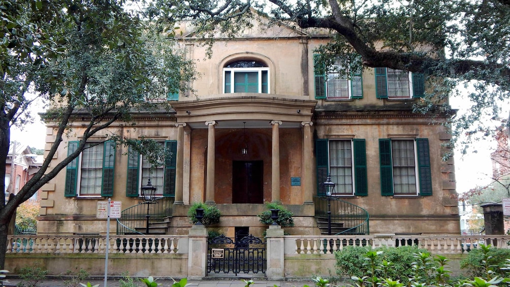 Show item 1 of 10. Street view in front of a house in Savannah