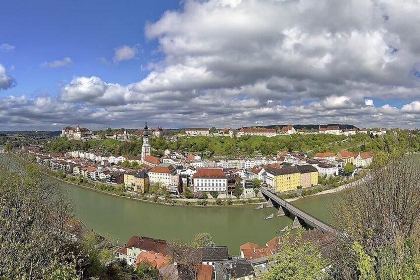Burghausen castle private walking tour