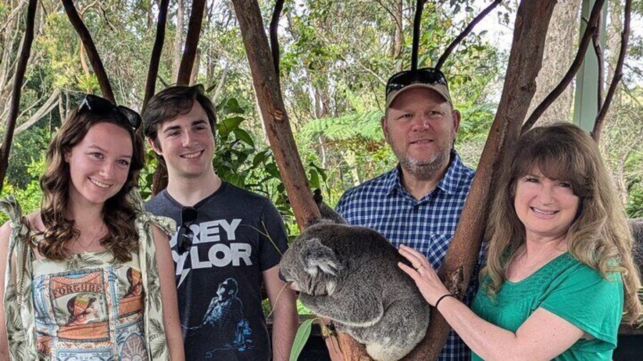 With a wildlife ranger's permission and guidance get up close to a koala