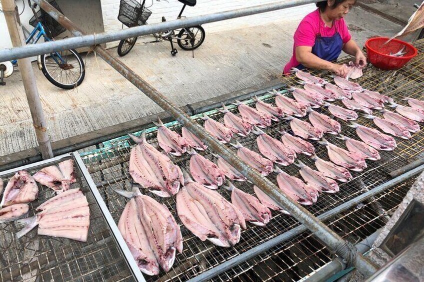 Local industries of preserved salted fish