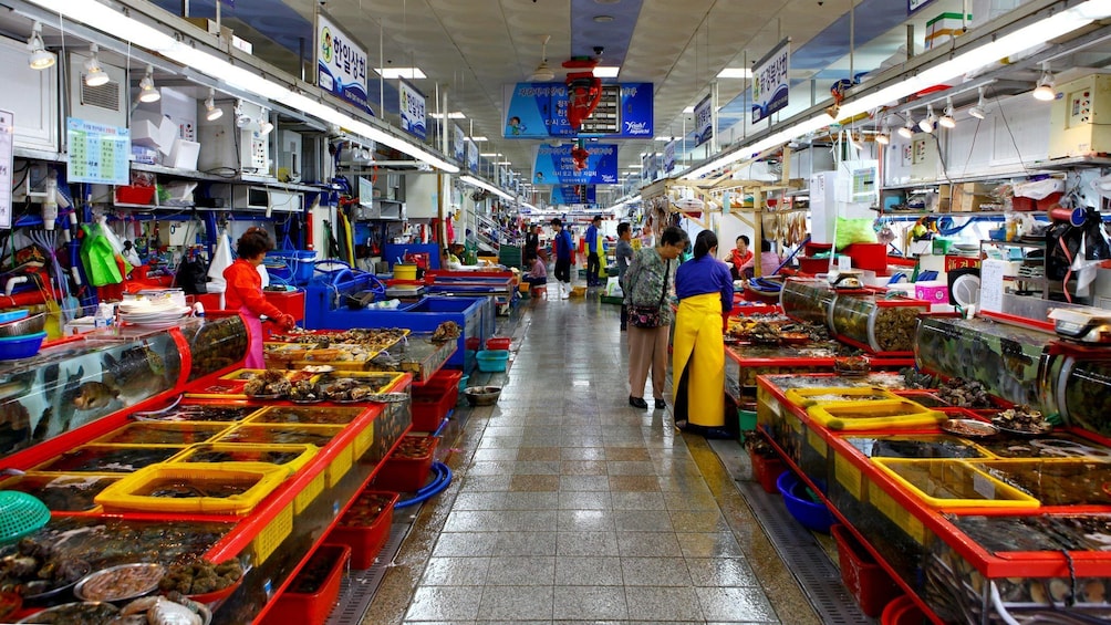 Fish market in Seoul 