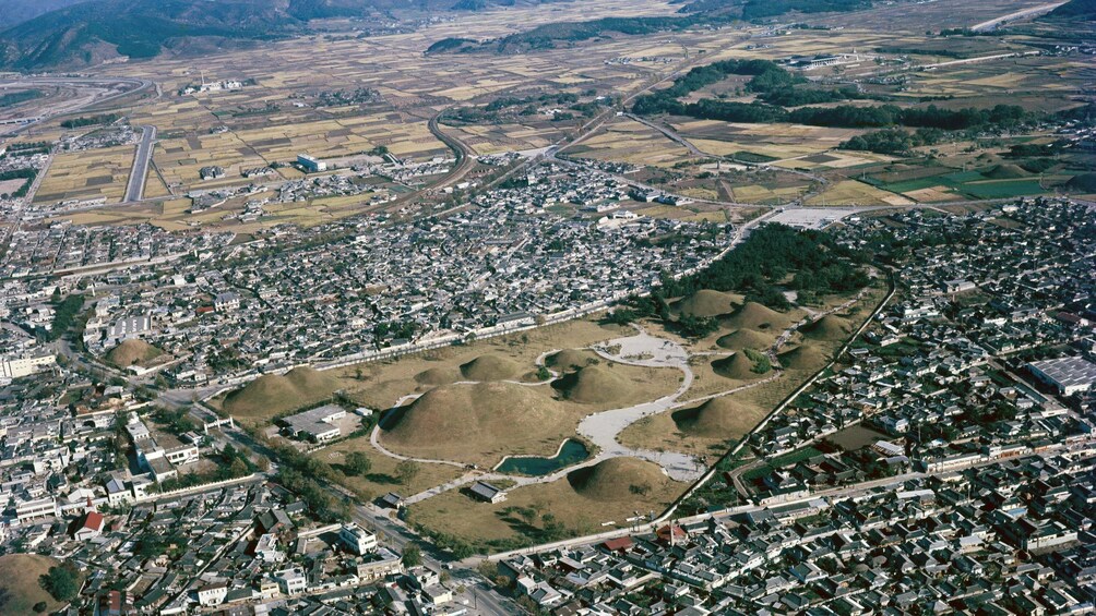 Aerial day view of Gyeongju