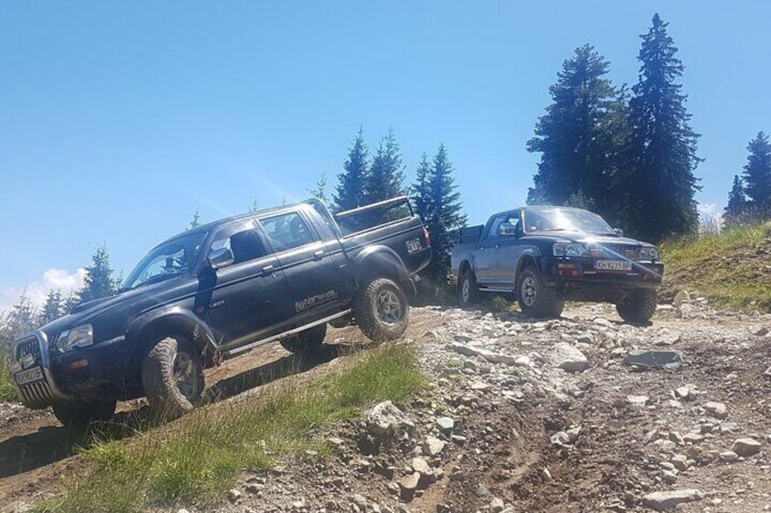 Superb Jeep Safari in the Rhodope Mountains