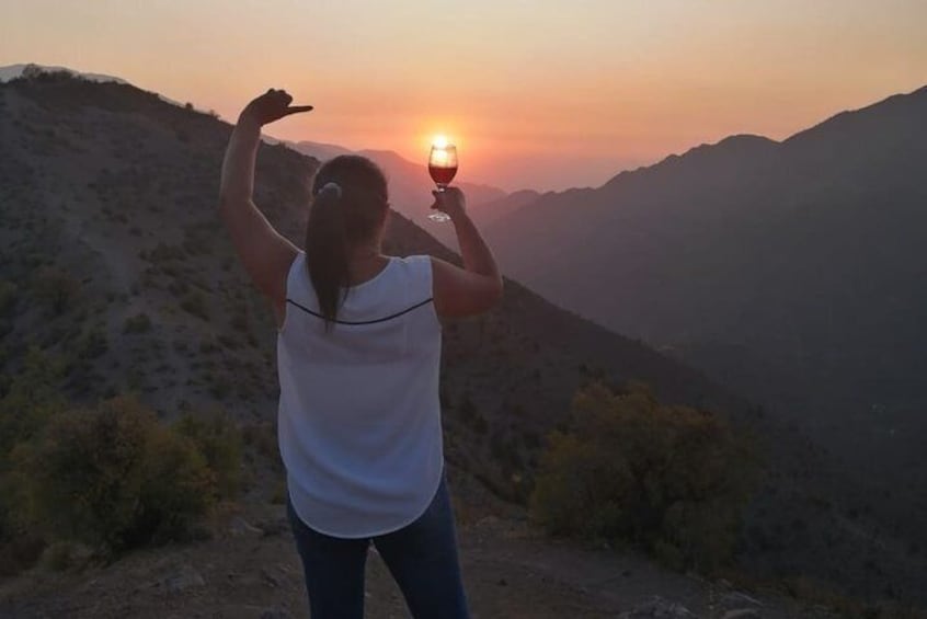 Valle nevado Sunset Picnic