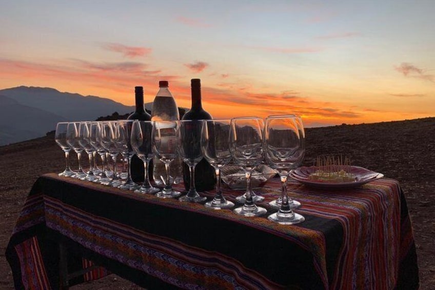 Valle nevado Sunset Picnic