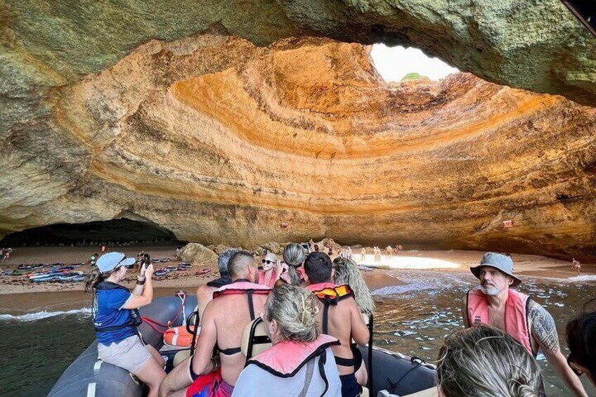 Benagil Caves & Praia da Marinha Guided Boat Tour