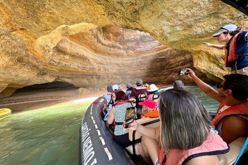 Benagil Caves & Praia da Marinha Guided Boat Tour
