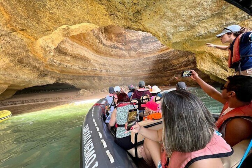 Benagil Caves & Praia da Marinha Guided Boat Tour