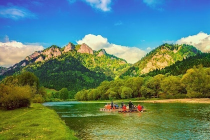Rafting en la garganta del río Dunajec - Tour privado desde Cracovia