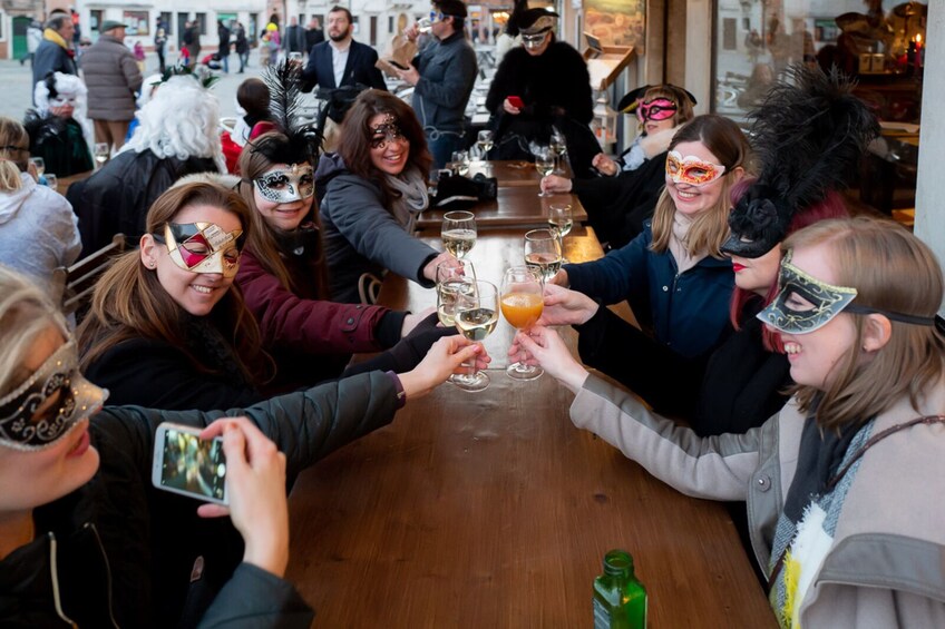 Venice Carnival Pub Crawl in Venetian Style 
