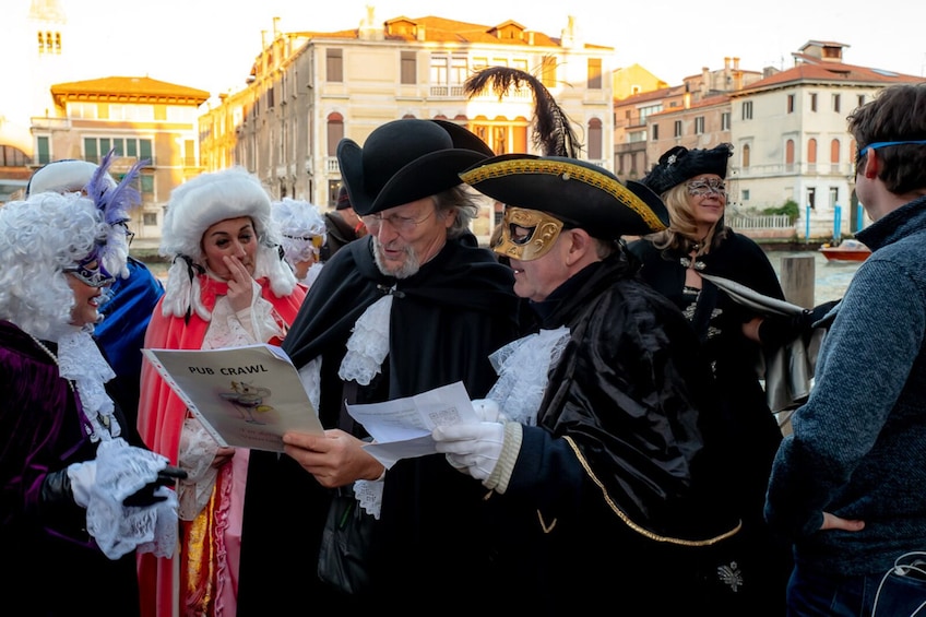 Venice Carnival Pub Crawl in Venetian Style 